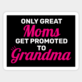 Only Great Moms Get Promoted To Grandma Magnet